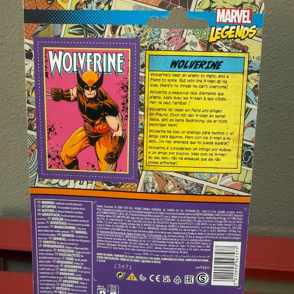 Kenner Marvel Legends Iron Man, Wolverine & Carol Danvers Retro Figures NEW - Picture 7 of 13